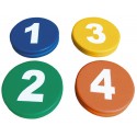 Ensemble de coussins nombres