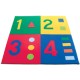 Children play mat: numbers