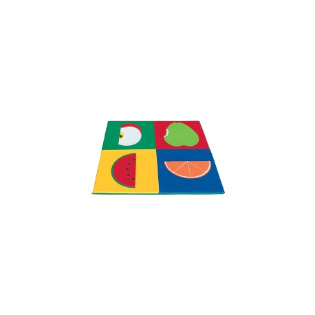 Children play mat: fruits